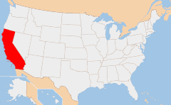 California Χάρτης