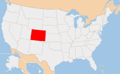 Colorado Χάρτης