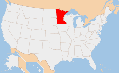 Minnesota Χάρτης
