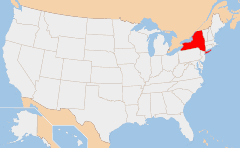 New York Χάρτης