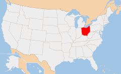 Ohio Χάρτης