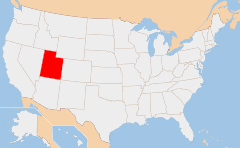 Utah Χάρτης